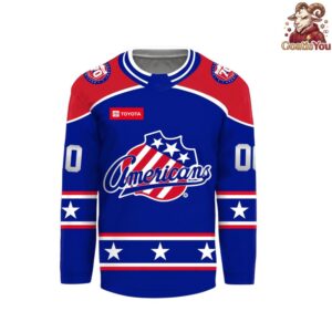 Rochester Americans 70th Anniversary Throwback Limited Edition Jersey 2