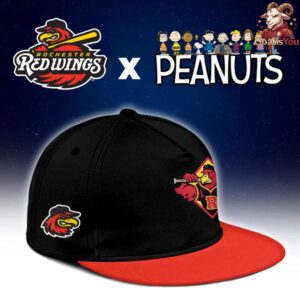 Rochester Red Wings Peanuts Night Limited Edition Jersey 3