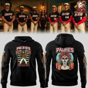 San Diego Padres 2026 LA Catrina City Connect Hoodie 3