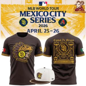 San Diego Padres 2026 MLB Mexico City Series T-Shirt