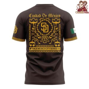 San Diego Padres 2026 MLB Mexico City Series T Shirt 3