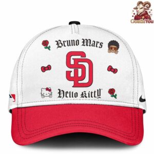 San Diego Padres x Bruno Mars x Hello Kitty x The Romantic Tour Jersey 4