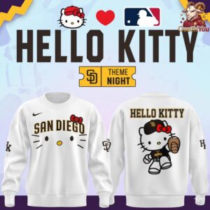 San Diego Padres x Hello Kitty Night 2026 Sweatshirt