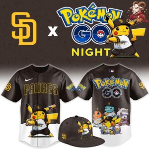 San Diego Padres x Pokémon GO Night Limited Edition Jersey