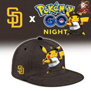 San Diego Padres x Pokemon GO Night Limited Edition Jersey 3 1