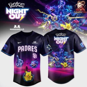 San Diego Padres x Pokémon Night Out 2026 Jersey
