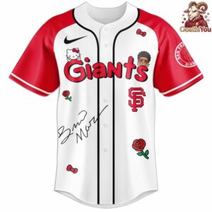 San Francisco Giants x Bruno Mars x Hello Kitty x The Romantic Tour Jersey 2