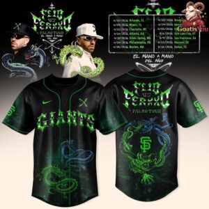 San Francisco Giants x FEID vs FERXXO Falxo Tour 2026 Jersey