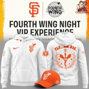 San Francisco Giants x Fourth Wing Night 2026 Hoodie