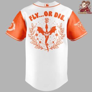 San Francisco Giants x Fourth Wing Night 2026 Jersey 3