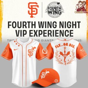 San Francisco Giants x Fourth Wing Night 2026 Jersey