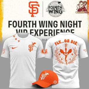 San Francisco Giants x Fourth Wing Night 2026 T-Shirt