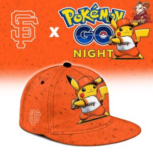 San Francisco Giants x Pokemon GO Night Limited Edition Jersey 3