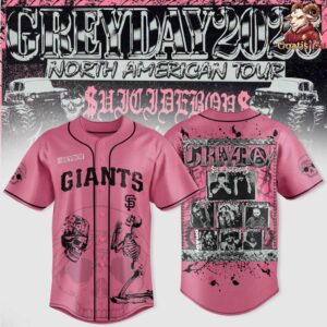 San Francisco Giants x Suicideboys Greyday 2026 Jersey