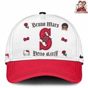 Seattle Mariners x Bruno Mars x Hello Kitty x The Romantic Tour Jersey 4