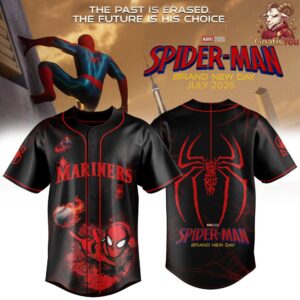 Seattle Mariners x Spider-Man: Brand New Day 2026 Jersey
