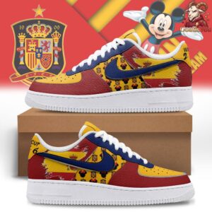 Spain x Mickey World Cup 2026 Limited Edition Air Force 1 2