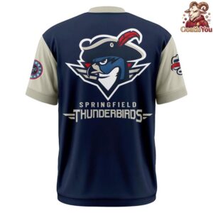 Springfield Thunderbirds 250th Celebration T Shirt 3