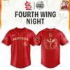 St. Louis Cardinals Fourth Wing Night Limited Edition Jersey