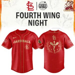 St. Louis Cardinals Fourth Wing Night Limited Edition Jersey