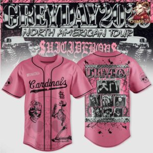 St. Louis Cardinals x Suicideboys Greyday 2026 Jersey