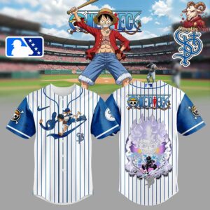 St. Paul Saints x One Piece Straw Hat Luffy Limited Edition Jersey