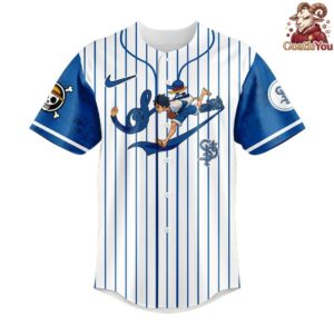 St Paul Saints One Piece Straw Hat Luffy Limited Edition Jersey 2