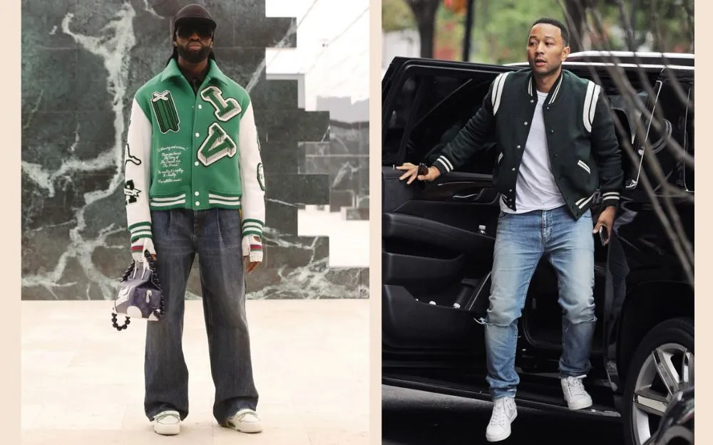Styling a Varsity Jacket with Jeans