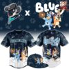 St. Paul Saints x Bluey Night Limited Edition Baseball Jersey