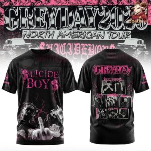 $uicideboy$ x Greyday 2026 North American Tour T-Shirt