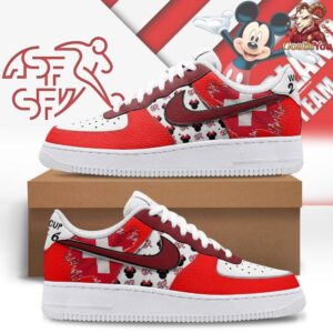 Switzerland x Mickey World Cup 2026 Limited Edition Air Force 1 2