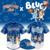 Worcester Red Sox x Bluey Night Limited Edition Baseball Jersey