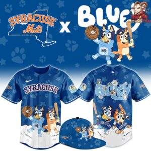 Syracuse Mets x Bluey Night Limited Edition Baseball Jersey