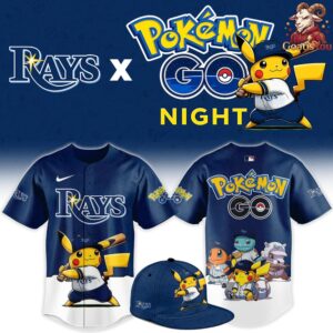 Tampa Bay Rays x Pokémon GO Night Limited Edition Jersey