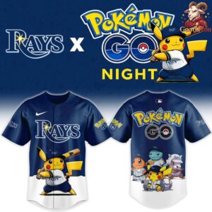 Tampa Bay Rays x Pokemon GO Night Limited Edition Jersey 2 1