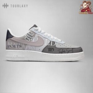 Taylor Swift x The Tortured Poets Department Limited Edition Air Force 1 3