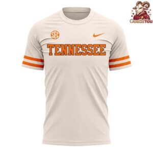 Tennessee Volunteers NCAA Baseball Cream T Shirt 2