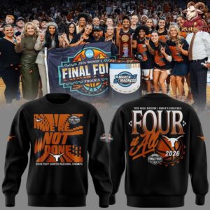 Texas Longhorns 2026 Women’s Basketball Final Four Limited Sweatshirt