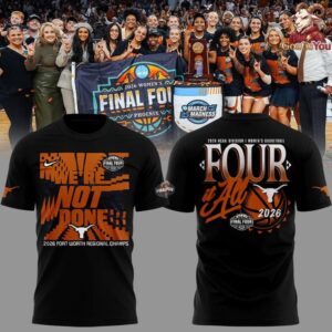 Texas Longhorns 2026 Women’s Basketball Final Four Limited T-Shirt