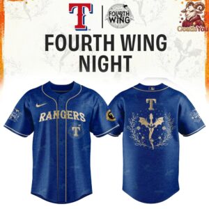 Texas Rangers Fourth Wing Night Limited Edition Jersey