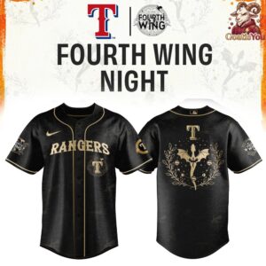 Texas Rangers Wings Night Limited Edition Jersey 3