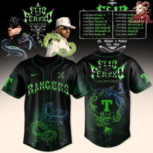 Texas Rangers x FEID vs FERXXO Falxo Tour 2026 Edition Jersey