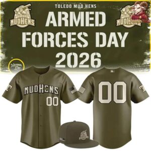 Toledo Mud Hens Armed Forces Day 2026 Jersey