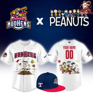 Toledo Mud Hens Peanuts Night Limited Edition Jersey