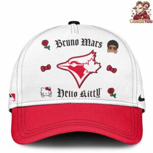 Toronto Blue Jays x Bruno Mars x Hello Kitty x The Romantic Tour Jersey 4