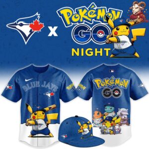 Toronto Blue Jays x Pokémon GO Night Limited Edition Jersey