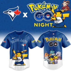 Toronto Blue Jays x Pokemon GO Night Limited Edition Jersey 2 1