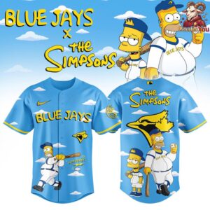 Toronto Blue Jays x The Simpsons Limited Edition Baseball Jersey