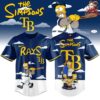 Texas Rangers x The Simpsons Limited Edition Baseball Jersey