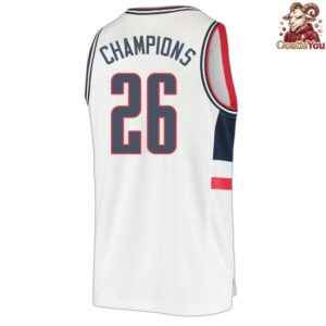 UConn Huskies NCAA Mens Basketball Final Four Uniform Basketball Jersey 3